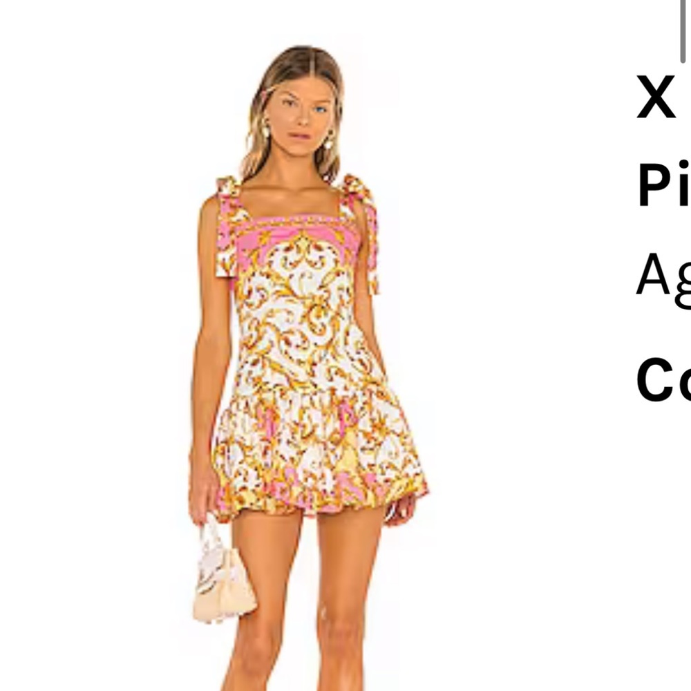 Joaquina x revolve patterned dress